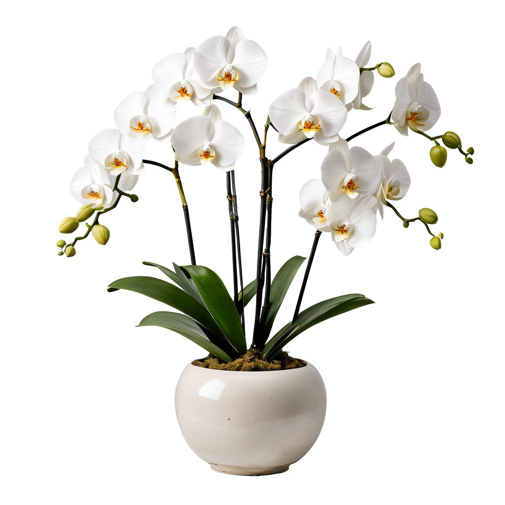 Witte Orchidee