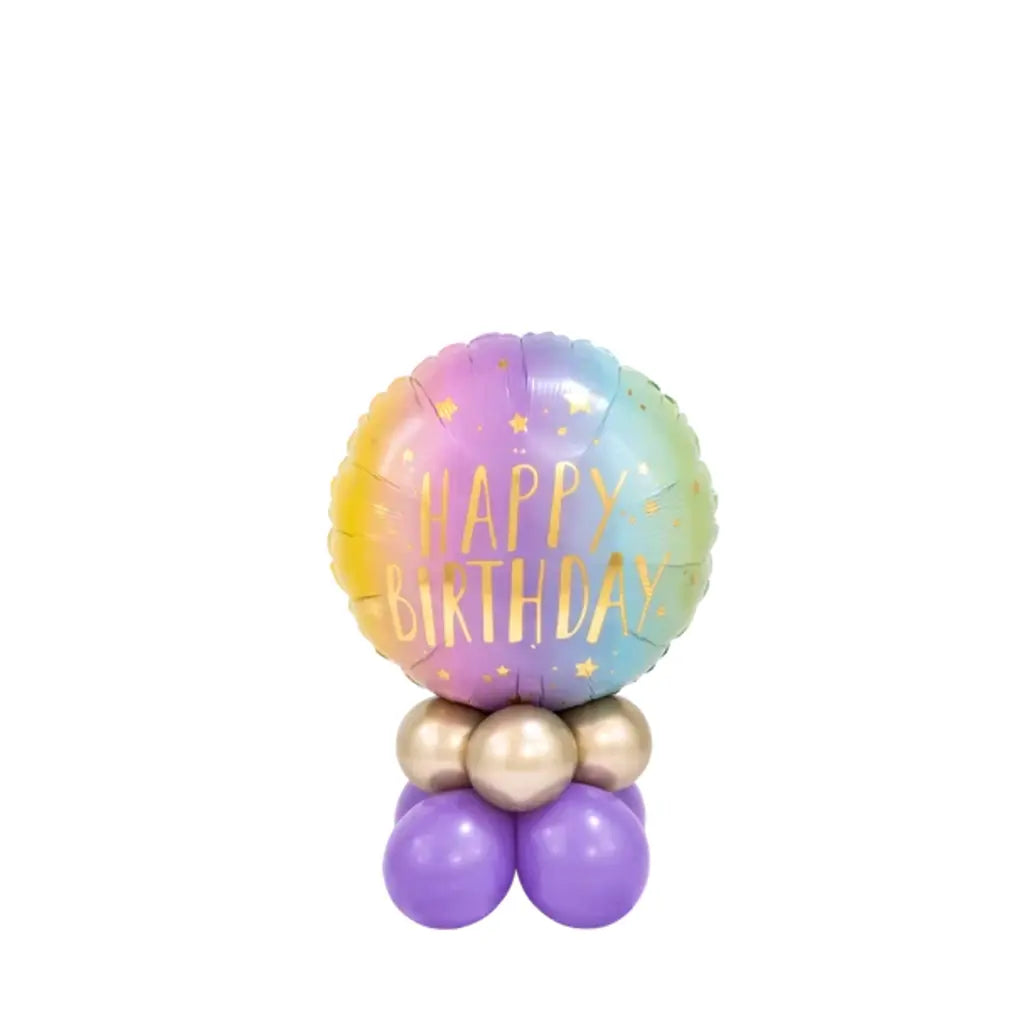 Balloncreatie Birthday Ombré Mini