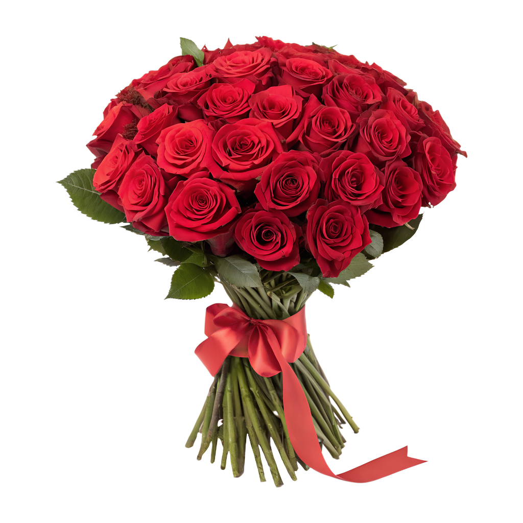 Boeket Only Red Roses