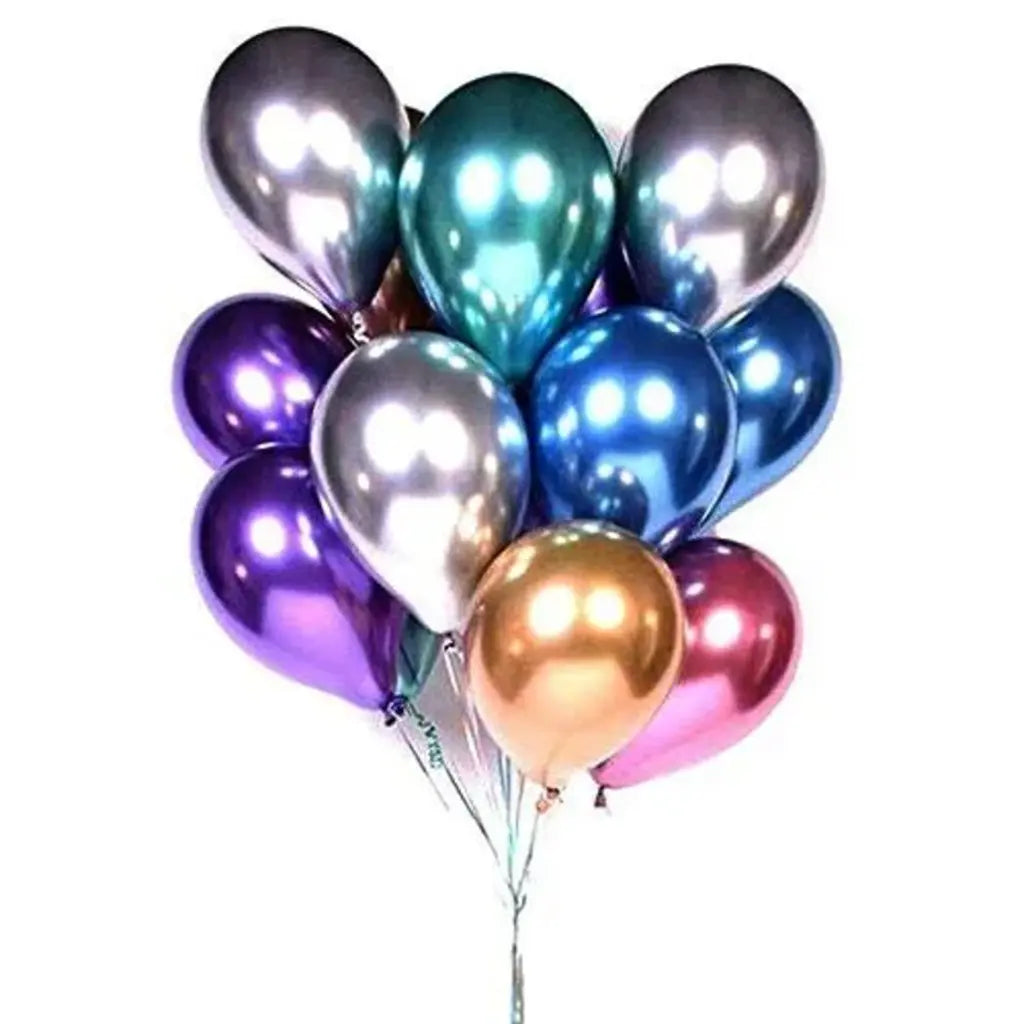 Heliumballonnen Chrome Chic